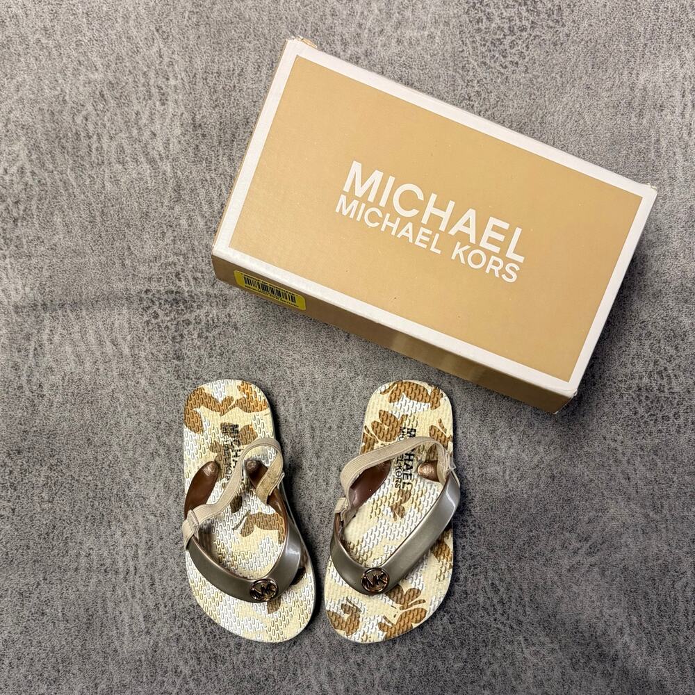 Micheal Kors Girls Toddlers Sandals